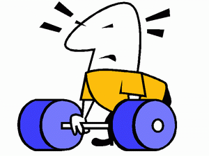 פעילות יומיות מועילה כמו זו בחדר כושר